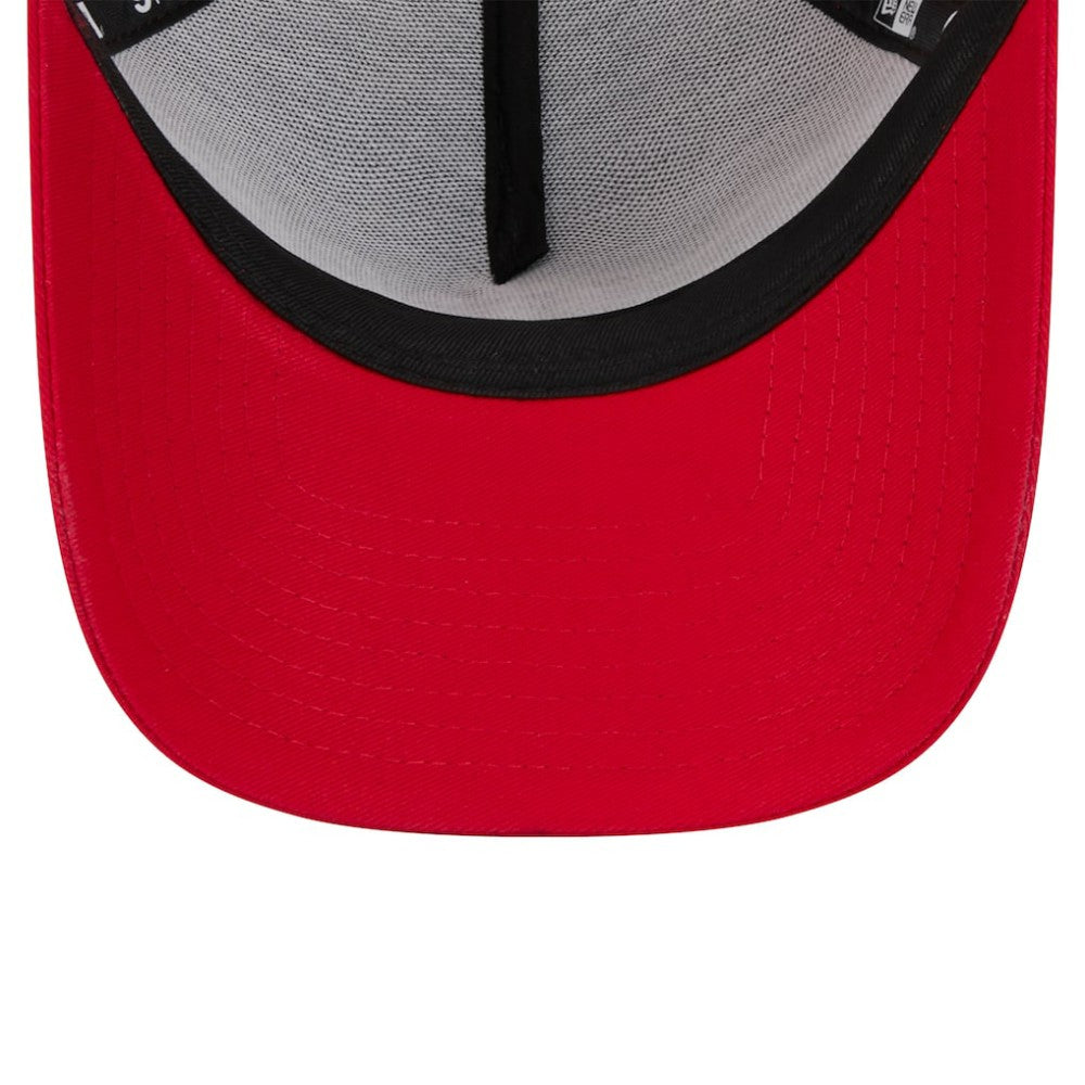 Philadelphia Phillies New Era 9FORTY A-Frame Trucker Adjustable Hat - Red Hats