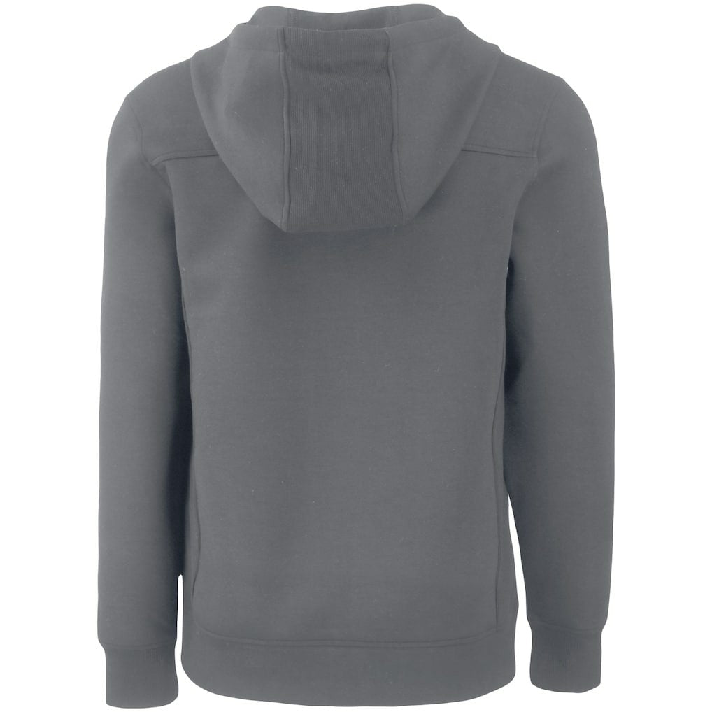 Washington Commanders Cutter & Buck Primary Mark Roam Eco Recycled Half-Zip Pullover Hoodie - Gray Hoodies