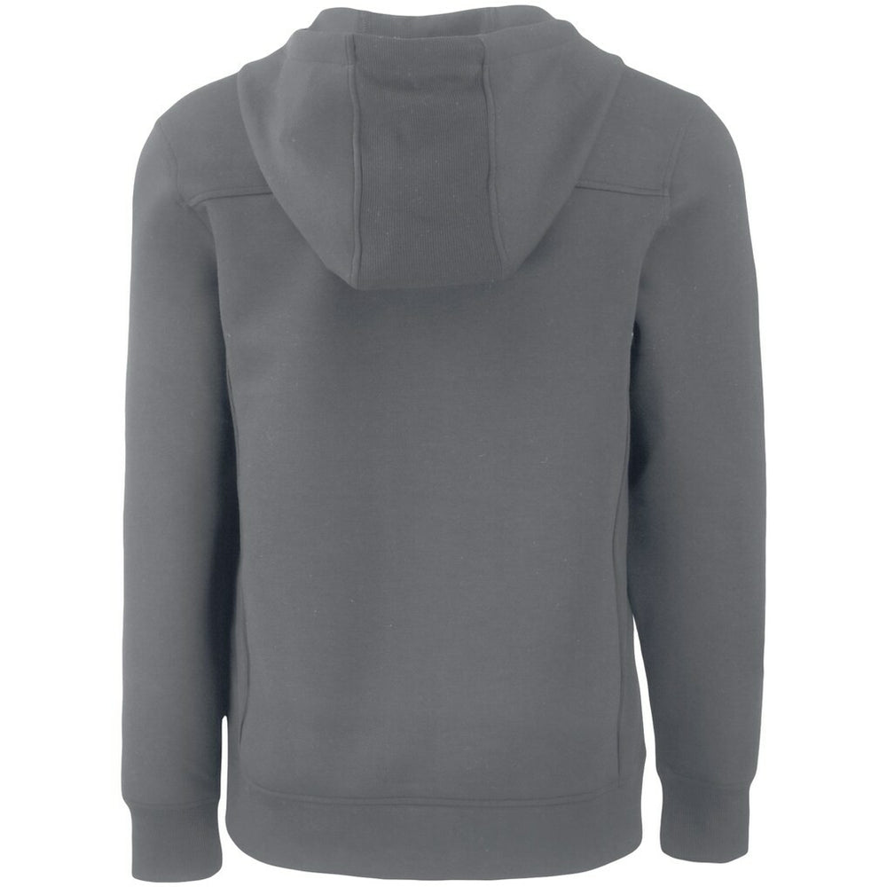 Las Vegas Raiders Cutter & Buck Primary Mark Roam Eco Recycled Half-Zip Pullover Hoodie - Gray Hoodies