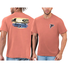 Atlanta Falcons Margaritaville T-Shirt - Orange T-shirts