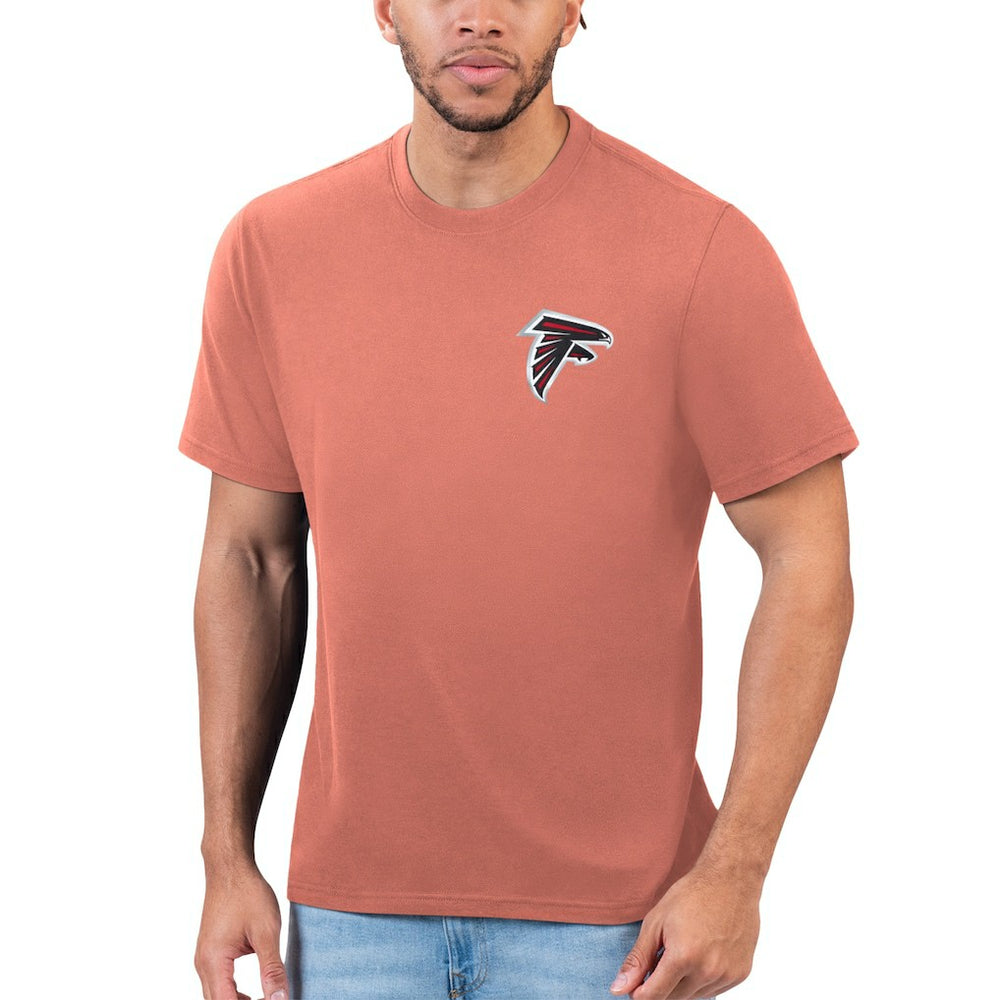 Atlanta Falcons Margaritaville T-Shirt - Orange T-shirts