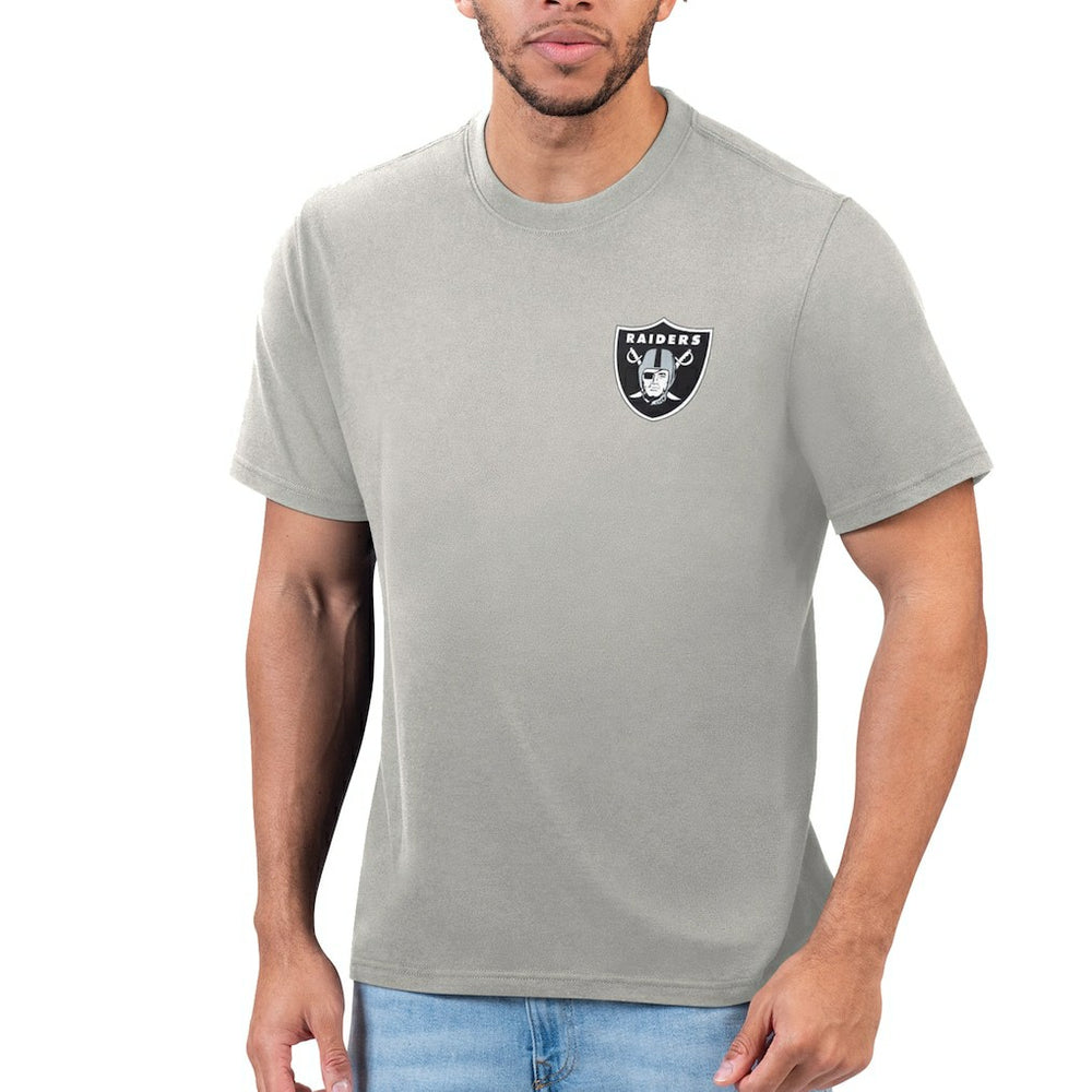 Las Vegas Raiders Margaritaville T-Shirt - Silver T-shirts