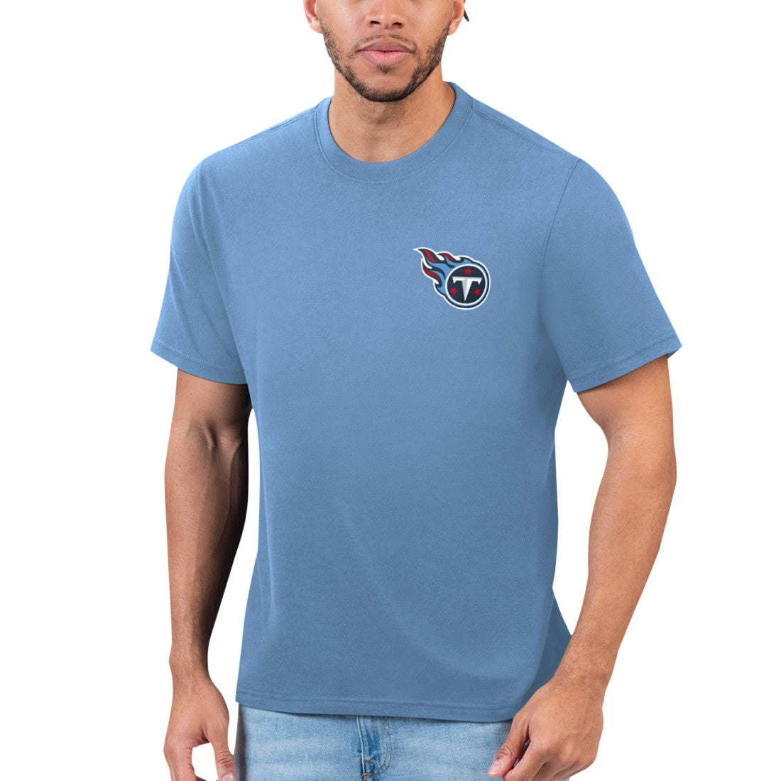 Tennessee Titans Margaritaville T-Shirt - Blue T-shirts