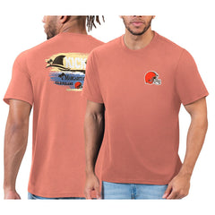 Cleveland Browns Margaritaville T-Shirt - Orange T-shirts