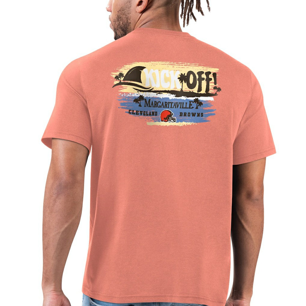 Cleveland Browns Margaritaville T-Shirt - Orange T-shirts
