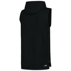 Cincinnati Bengals MSX by Michael Strahan Captain Sleeveless Hoodie T-Shirt - Black Hoodies