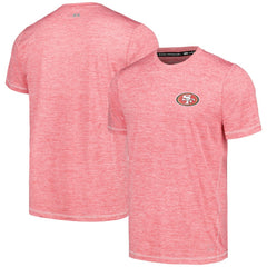 San Francisco 49ers MSX by Michael Strahan Motion Space-Dye T-Shirt - Scarlet T-shirts