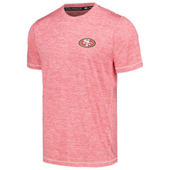 San Francisco 49ers MSX by Michael Strahan Motion Space-Dye T-Shirt - Scarlet T-shirts
