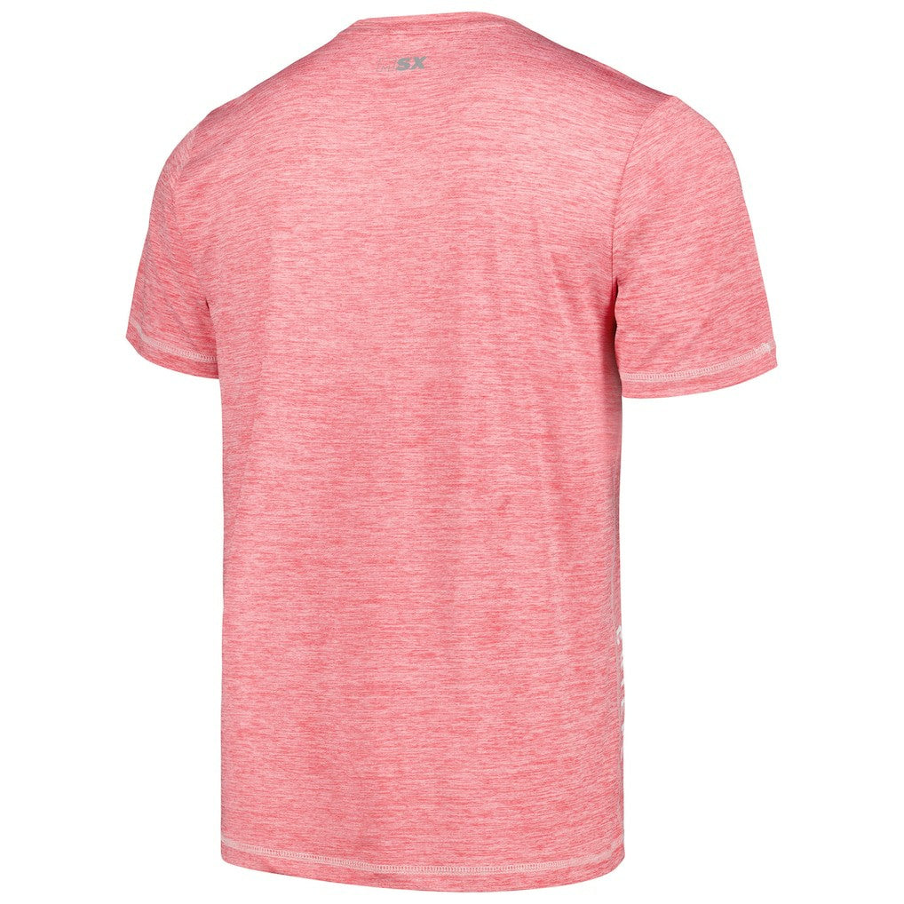 San Francisco 49ers MSX by Michael Strahan Motion Space-Dye T-Shirt - Scarlet T-shirts