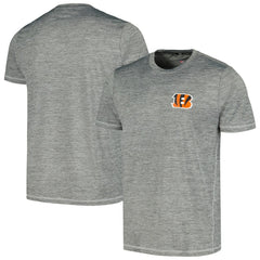 Cincinnati Bengals MSX by Michael Strahan Motion Space-Dye T-Shirt - Black T-shirts