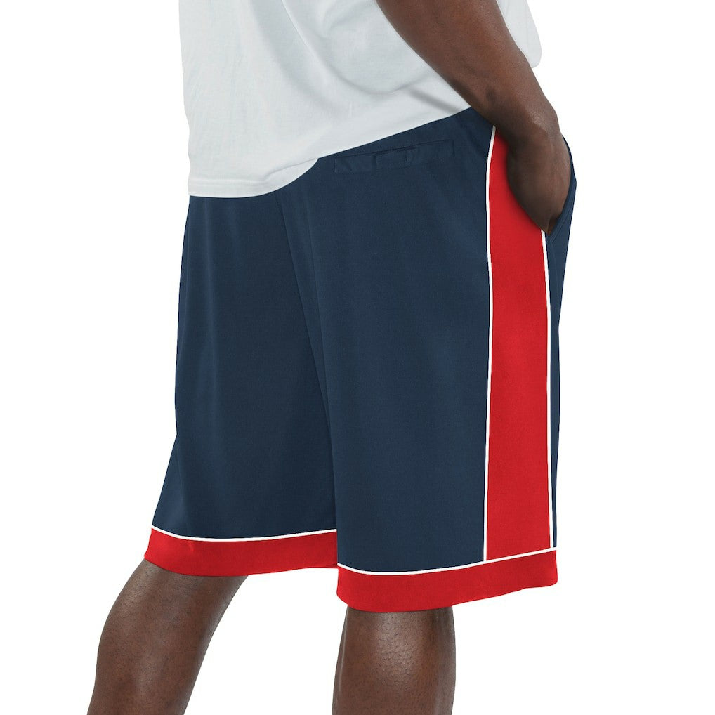 New England Patriots Starter Fan Favorite Fashion Shorts - Navy/Red Shorts