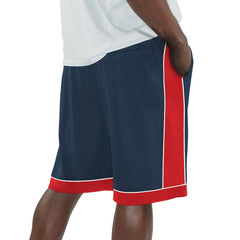 New England Patriots Starter Fan Favorite Fashion Shorts - Navy/Red Shorts