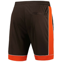 Cleveland Browns Starter Fan Favorite Fashion Shorts - Brown/Orange Shorts