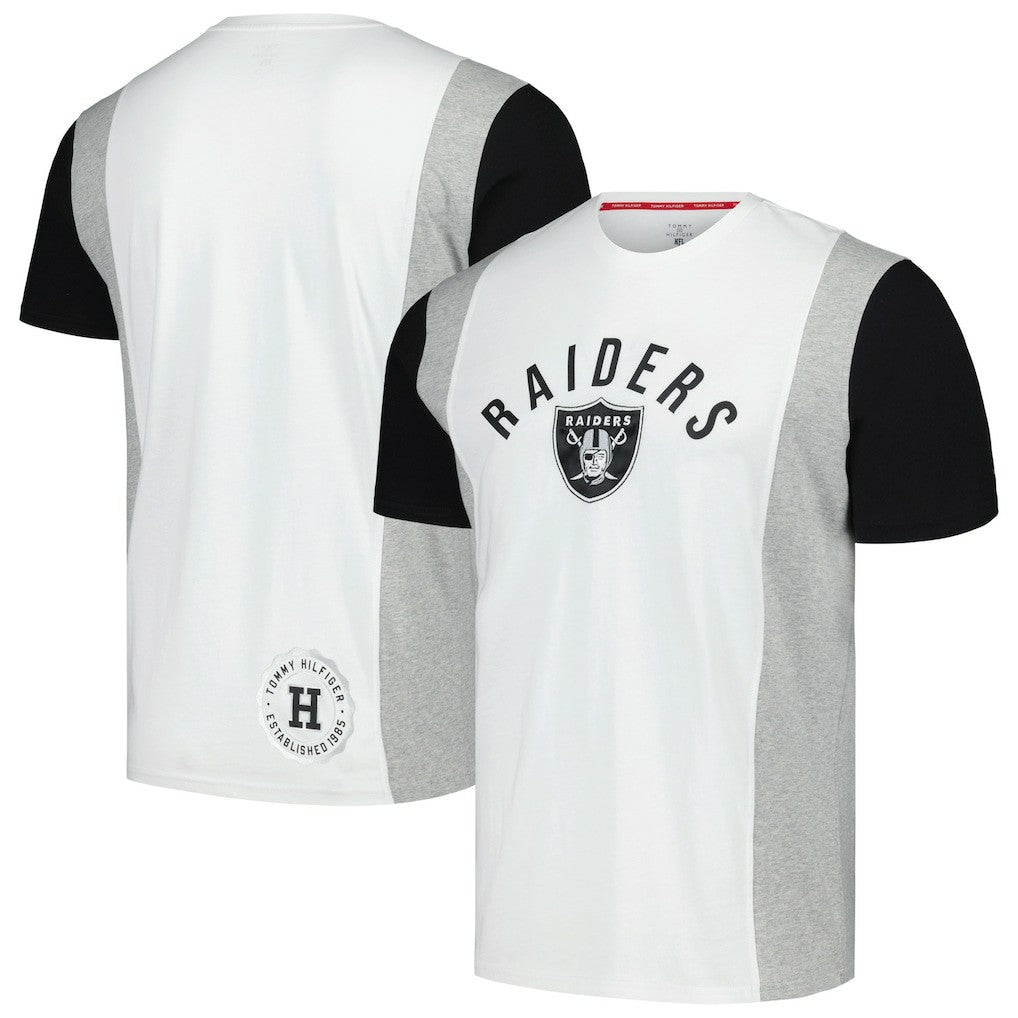 Las Vegas Raiders Tommy Hilfiger Philip T-Shirt - White T-shirts