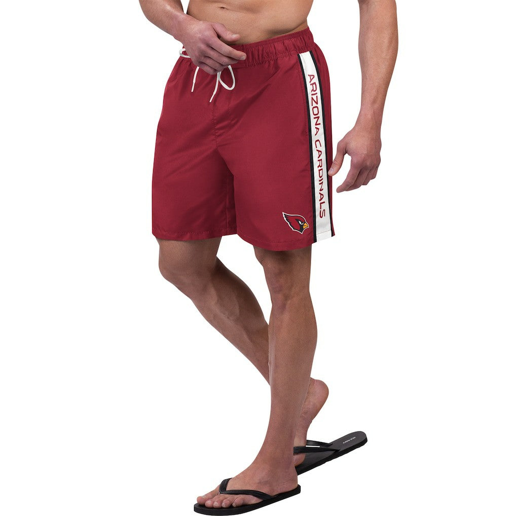 Arizona Cardinals G-III Sports by Carl Banks Streamline Volley Swim Shorts - Cardinal Shorts