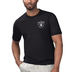 Las Vegas Raiders Margaritaville Licensed to Chill T-Shirt - Black T-shirts