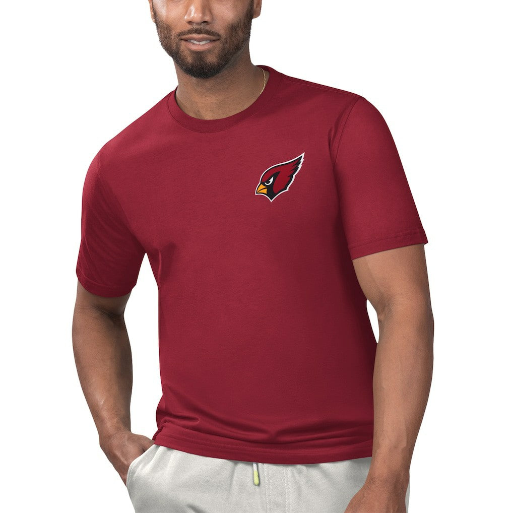 Arizona Cardinals Margaritaville Licensed to Chill T-Shirt - Cardinal T-shirts