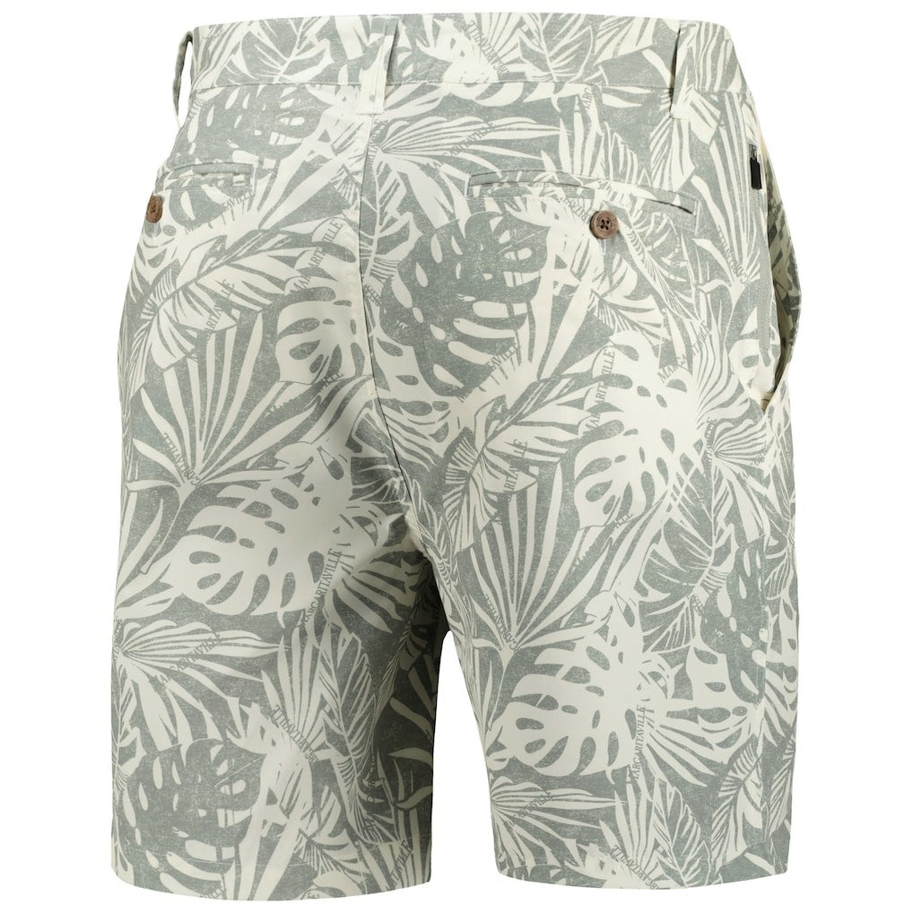 Cincinnati Bengals Margaritaville Sandwashed Monstera Print Amphib Shorts - Gray Shorts