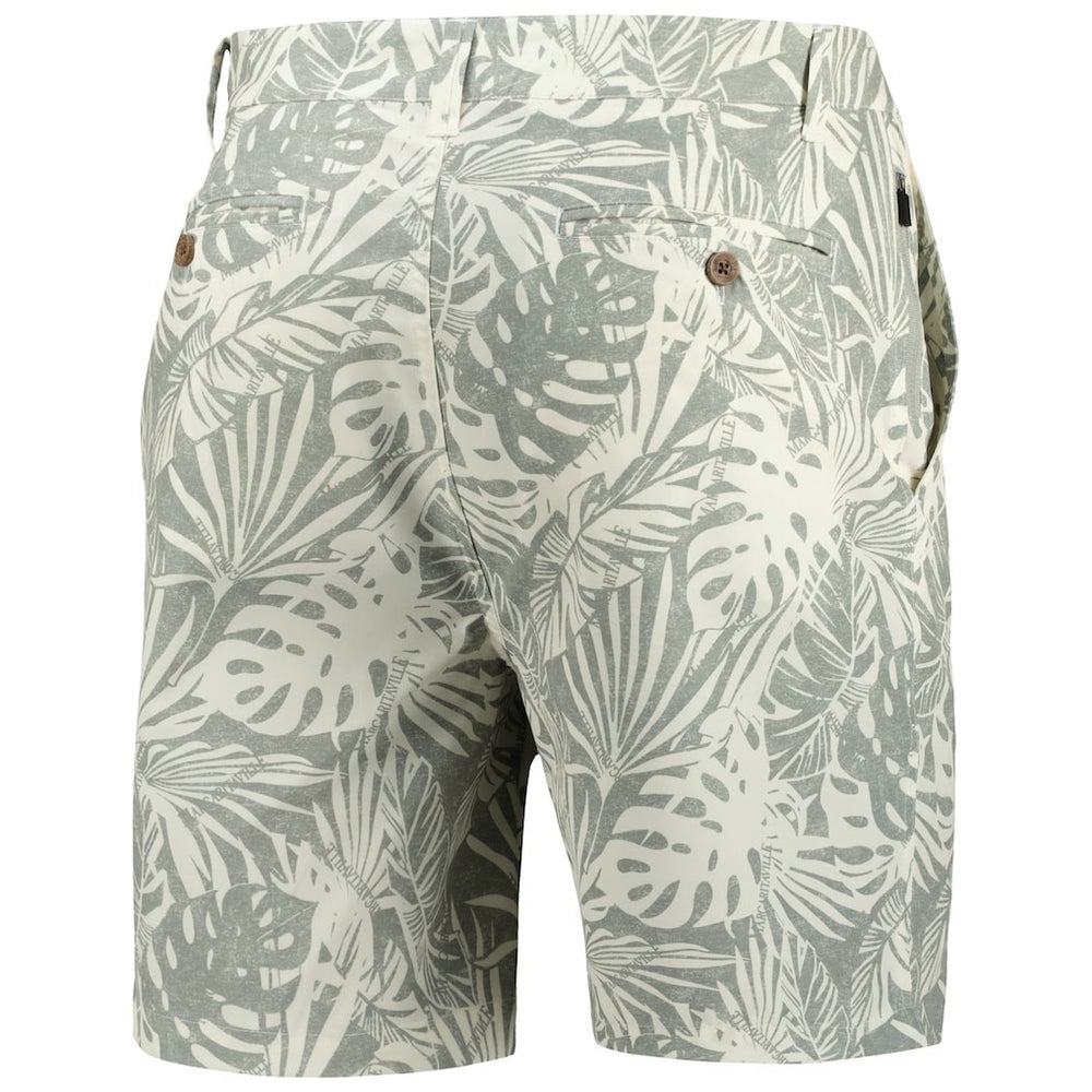 Cincinnati Bengals Margaritaville Sandwashed Monstera Print Amphib Shorts - Gray Shorts