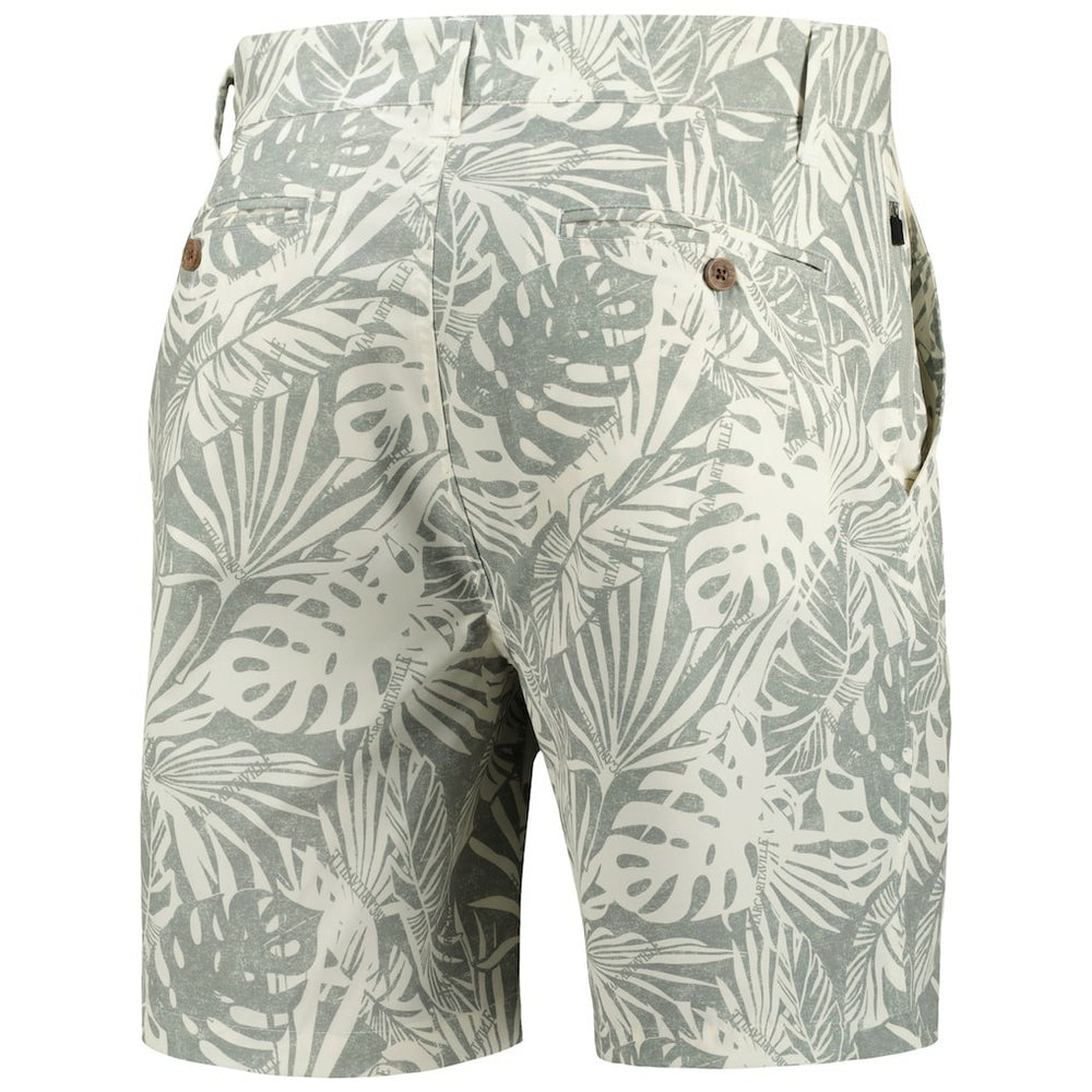 Pittsburgh Steelers Margaritaville Sandwashed Monstera Print Amphib Shorts - Gray Shorts