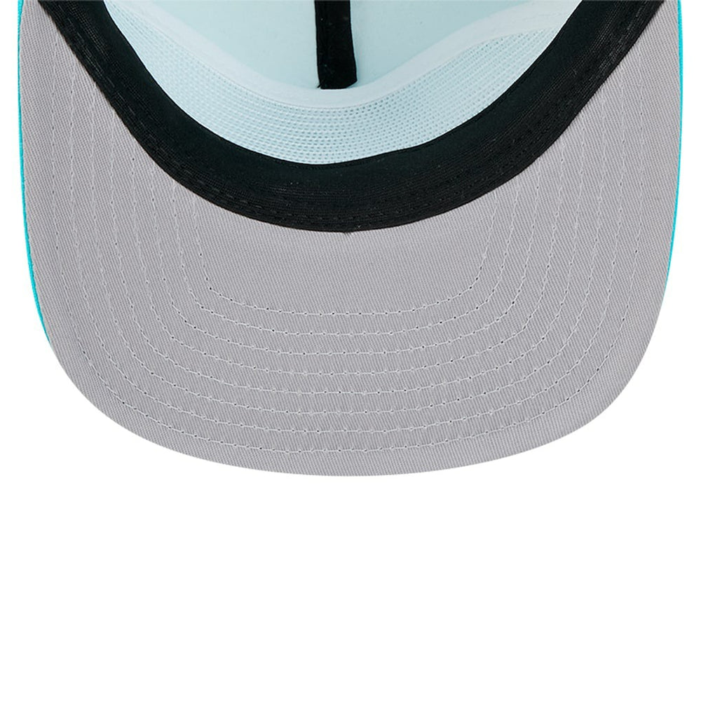 New Era Miami Dolphins Aqua Active Tone Golfer Snapback Hat