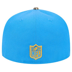 New Era Los Angeles Chargers Powder Blue Active Two-Tone Camo 59FIFTY Fitted Hat