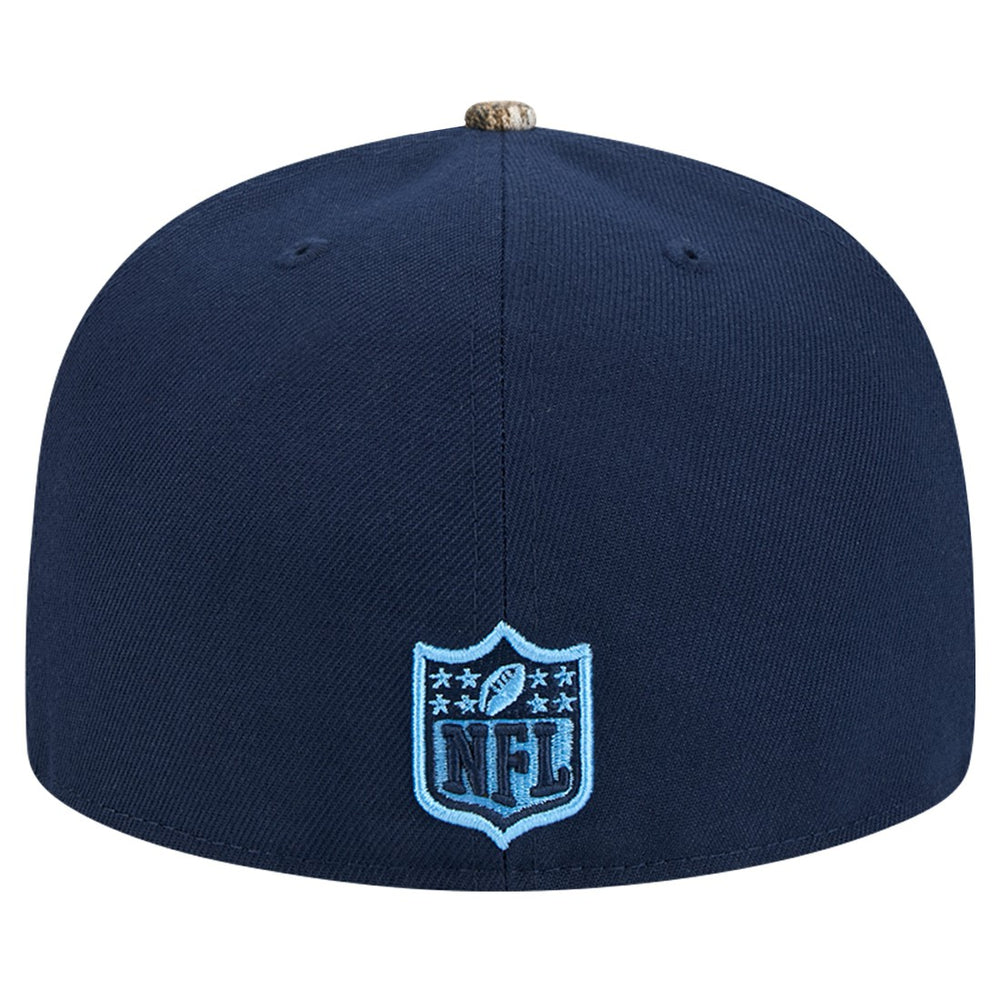New Era Tennessee Titans Navy Active Two-Tone Camo 59FIFTY Fitted Hat