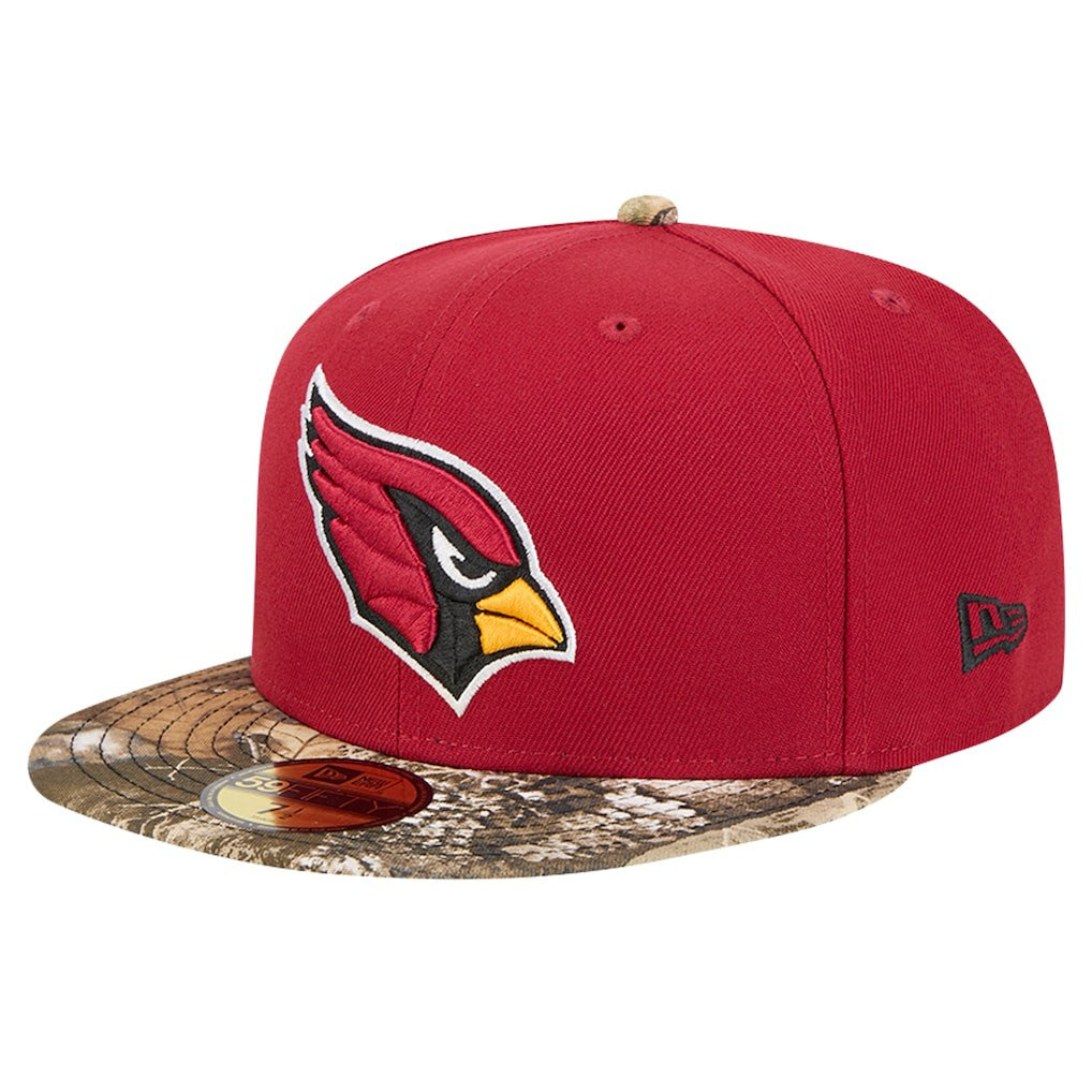 New Era Arizona Cardinals Cardinal Active Two-Tone Camo 59FIFTY Fitted Hat