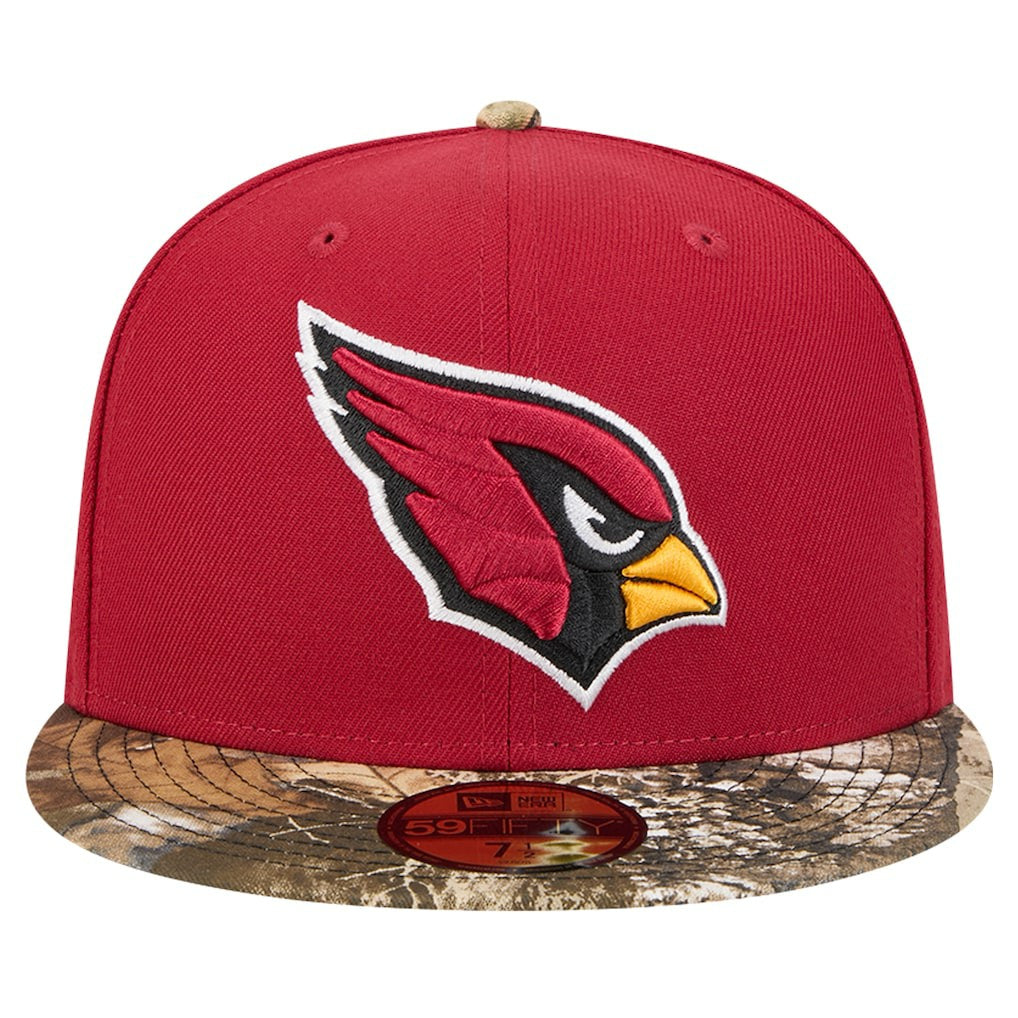 New Era Arizona Cardinals Cardinal Active Two-Tone Camo 59FIFTY Fitted Hat