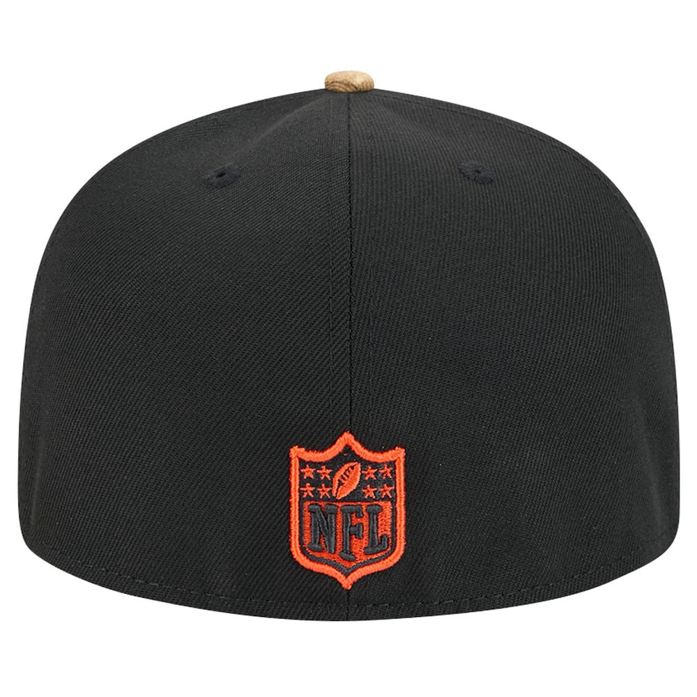 New Era Cincinnati Bengals Black Active Two-Tone Camo 59FIFTY Fitted Hat