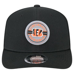 Cincinnati Bengals New Era Adventure Patched 9SEVENTY Stretch-Snap Adjustable Hat - Black Hats