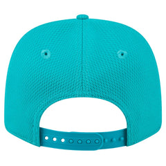 Miami Dolphins New Era Adventure Patched 9SEVENTY Stretch-Snap Adjustable Hat - Aqua Hats