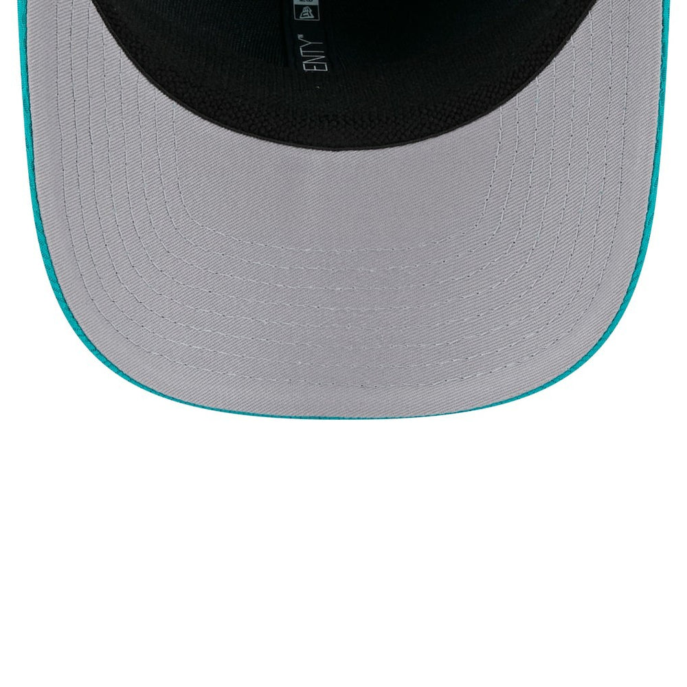 Miami Dolphins New Era Adventure Patched 9SEVENTY Stretch-Snap Adjustable Hat - Aqua Hats