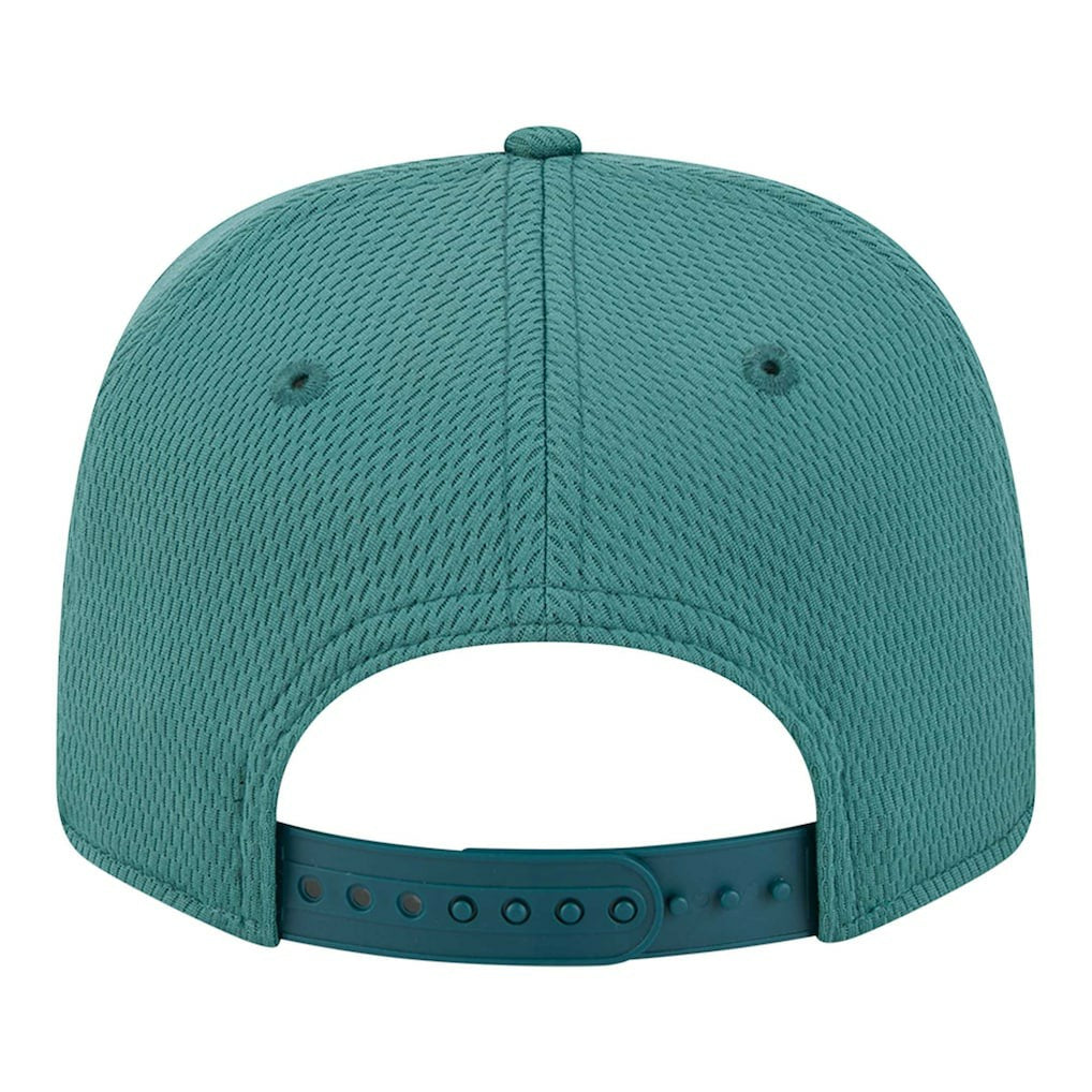 Philadelphia Eagles New Era Adventure Patched 9SEVENTY Stretch-Snap Adjustable Hat - Midnight Green Hats