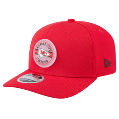 Kansas City Chiefs New Era Adventure Patched 9SEVENTY Stretch-Snap Adjustable Hat - Red Hats