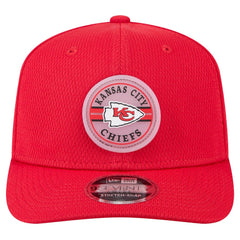 Kansas City Chiefs New Era Adventure Patched 9SEVENTY Stretch-Snap Adjustable Hat - Red Hats