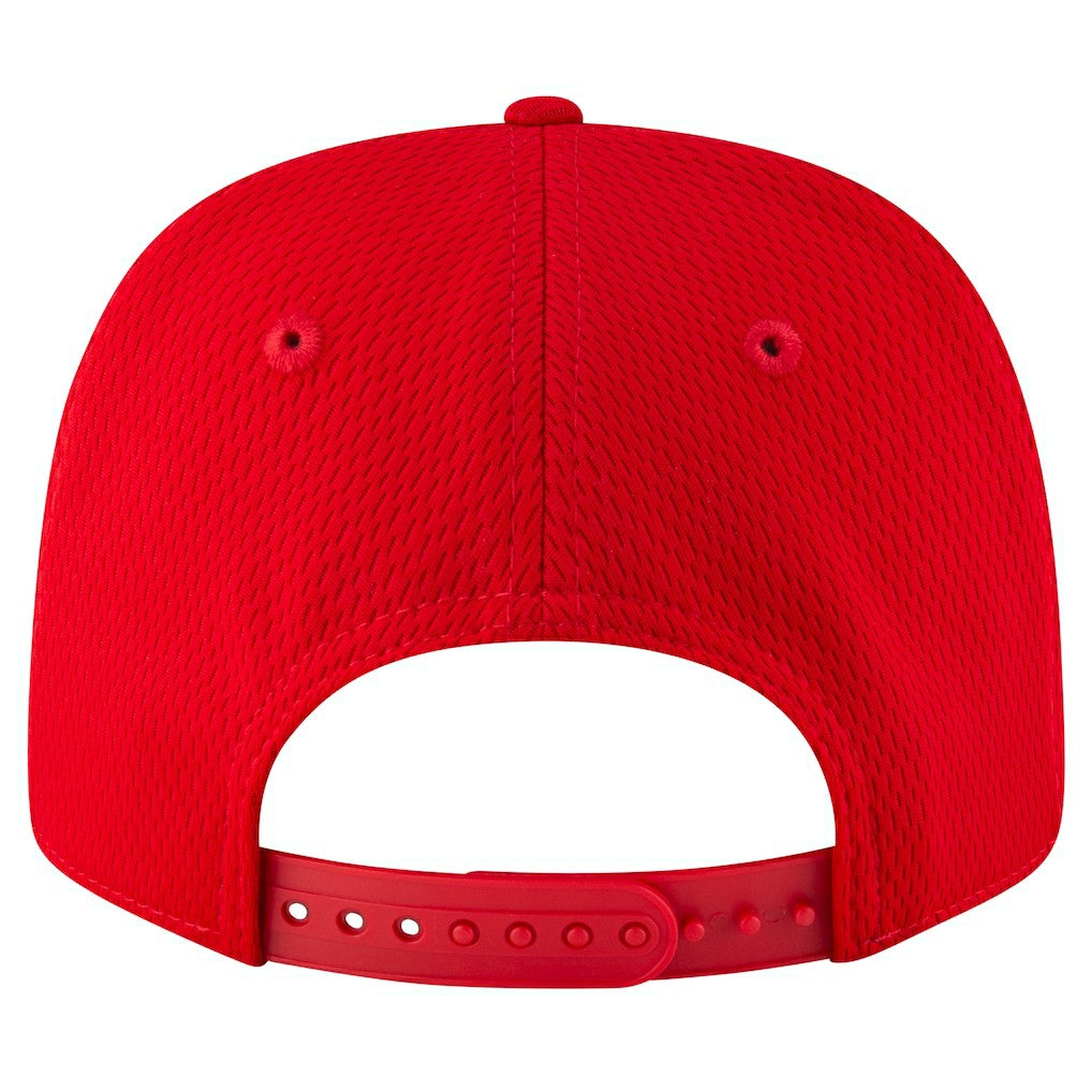 San Francisco 49ers New Era Adventure Patched 9SEVENTY Stretch-Snap Adjustable Hat - Scarlet Hats