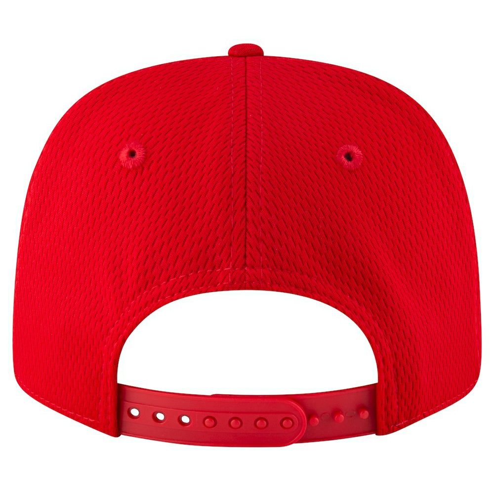 San Francisco 49ers New Era Adventure Patched 9SEVENTY Stretch-Snap Adjustable Hat - Scarlet Hats