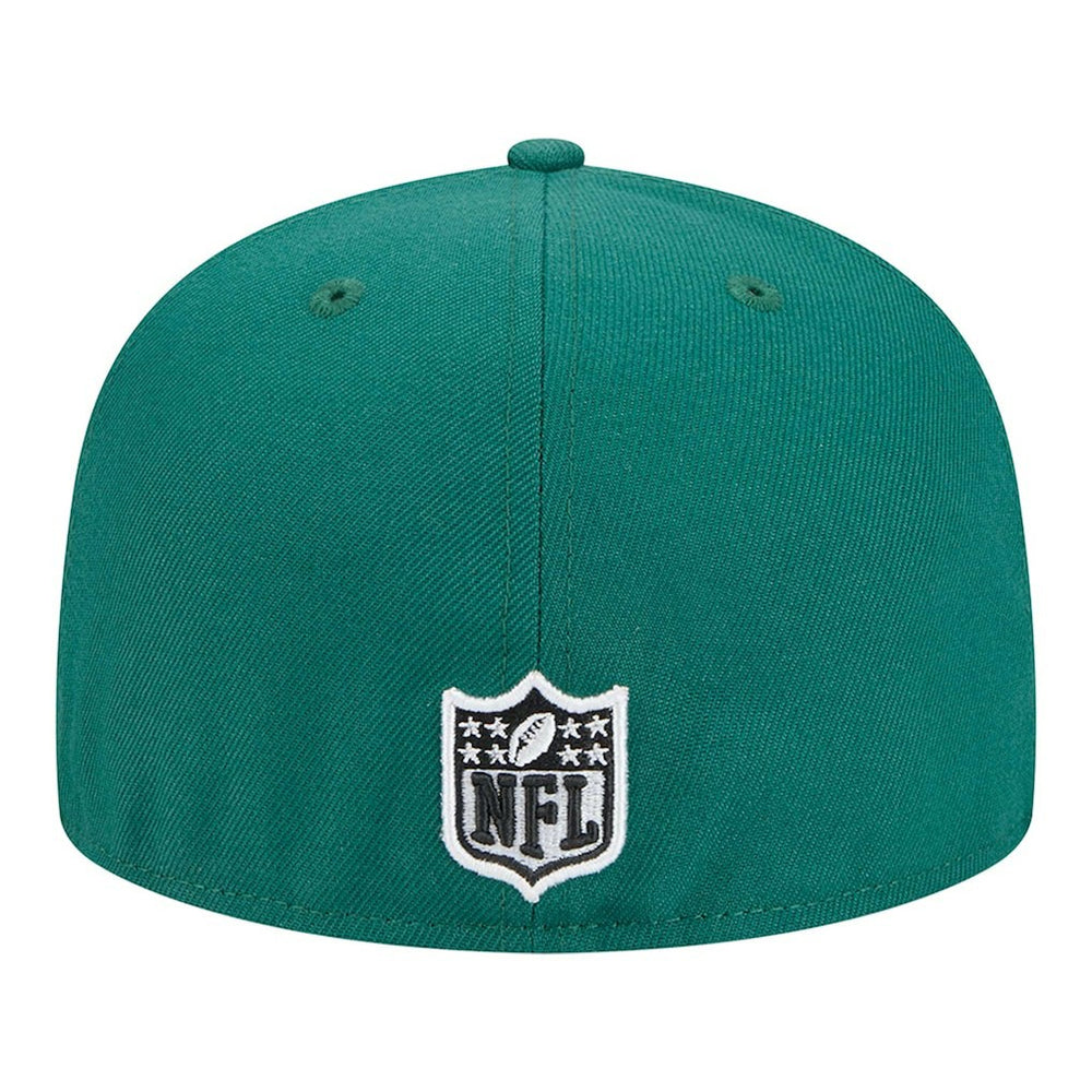 New York Jets New Era Script Sided 59FIFTY Fitted Hat - Green Hats