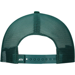 New Era New York Jets Distressed 9FIFTY A-Frame Snapback Hat - White/Green Hats
