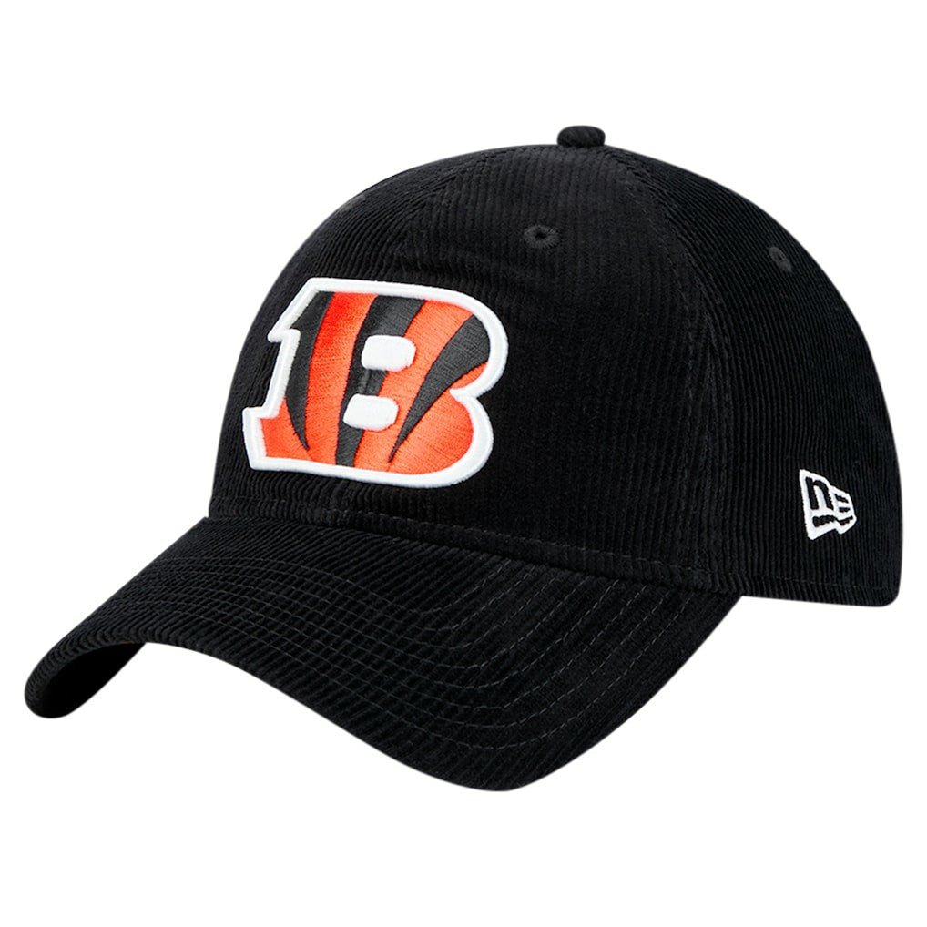 Cincinnati Bengals New Era Corded 9TWENTY Adjustable Hat - Black Hats