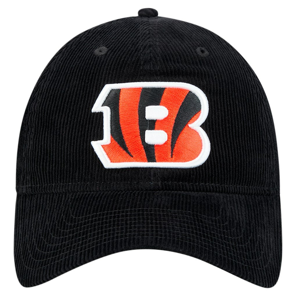 Cincinnati Bengals New Era Corded 9TWENTY Adjustable Hat - Black Hats