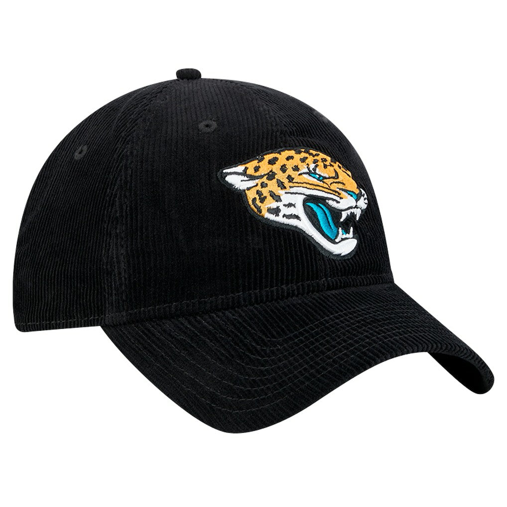 Jacksonville Jaguars New Era Corded 9TWENTY Adjustable Hat - Black Hats