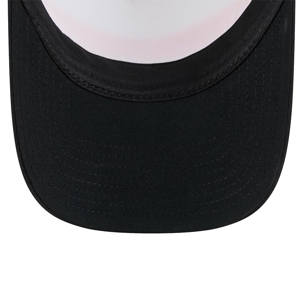Cincinnati Bengals New Era Sport Night Color Block 9FORTY A-Frame Trucker Adjustable Hat - White/Black Hats