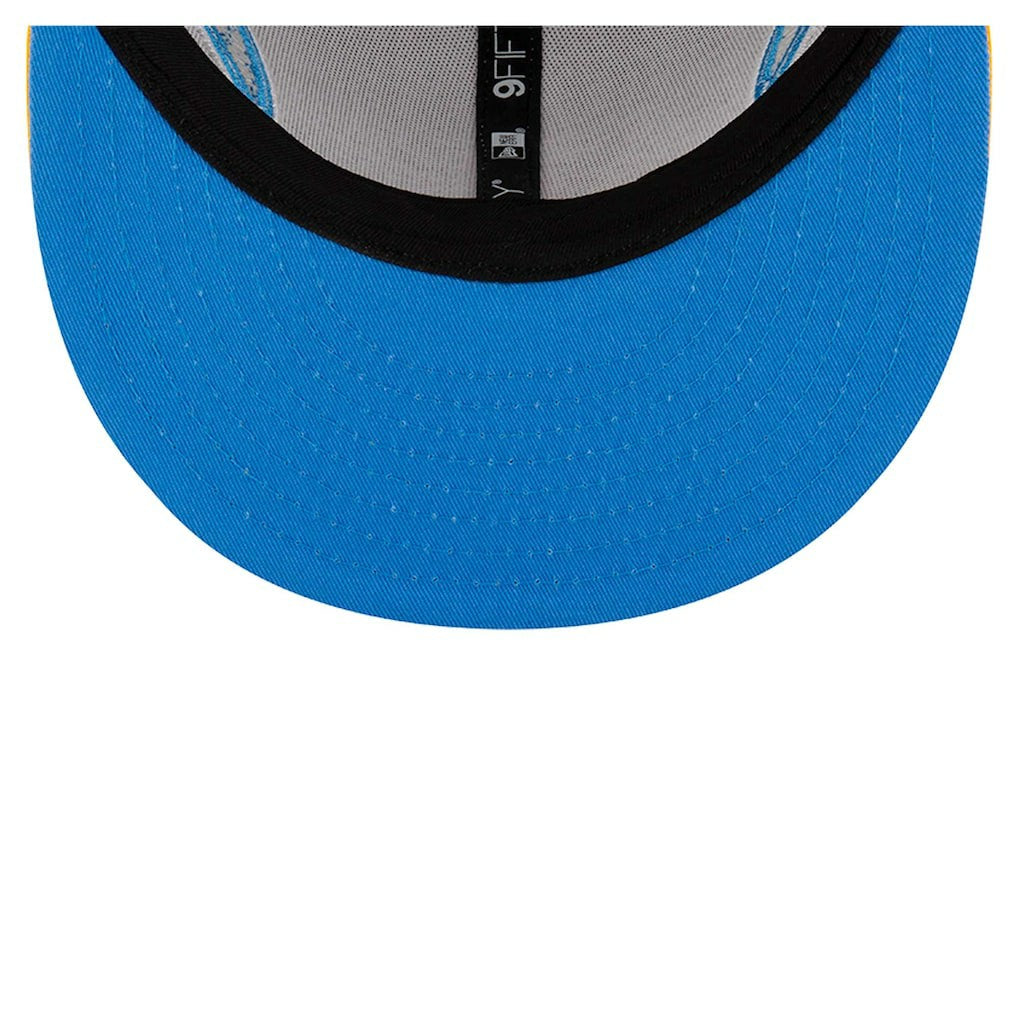 Los Angeles Chargers New Era Helmet 9FIFTY Snapback Hat - White Hats