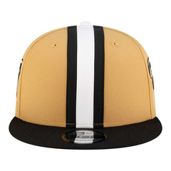 New Orleans Saints New Era Helmet 9FIFTY Snapback Hat - Gold Hats