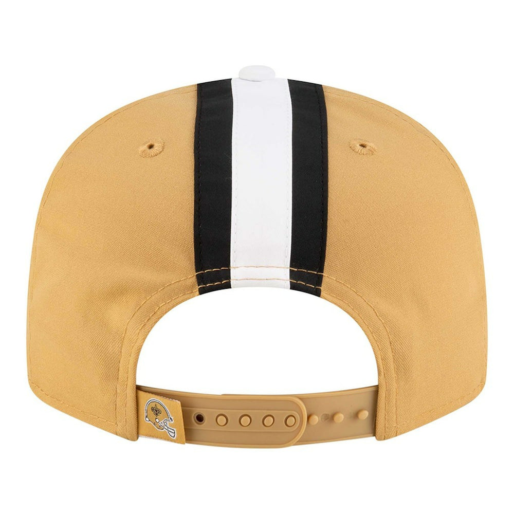 New Orleans Saints New Era Helmet 9FIFTY Snapback Hat - Gold Hats