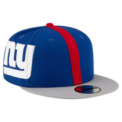 New York Giants New Era Helmet 9FIFTY Snapback Hat - Royal Hats