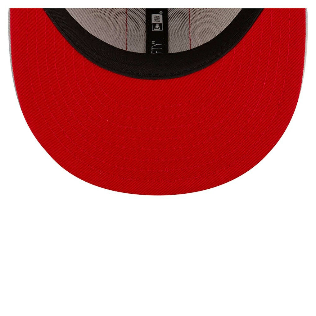San Francisco 49ers New Era Throwback Helmet 9FIFTY Snapback Hat - Gold Hats