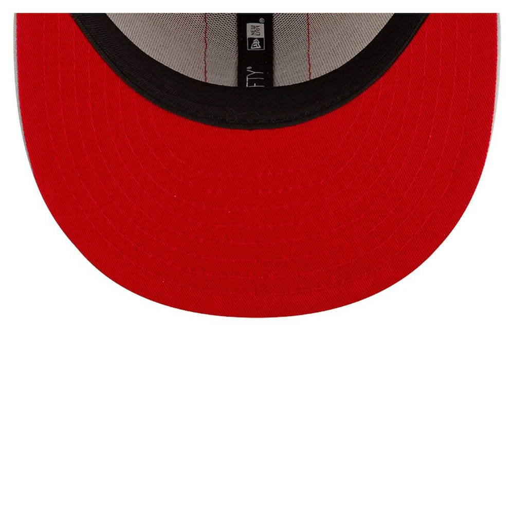 San Francisco 49ers New Era Throwback Helmet 9FIFTY Snapback Hat - Gold Hats